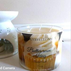 Buttercream Icing Scented Candle